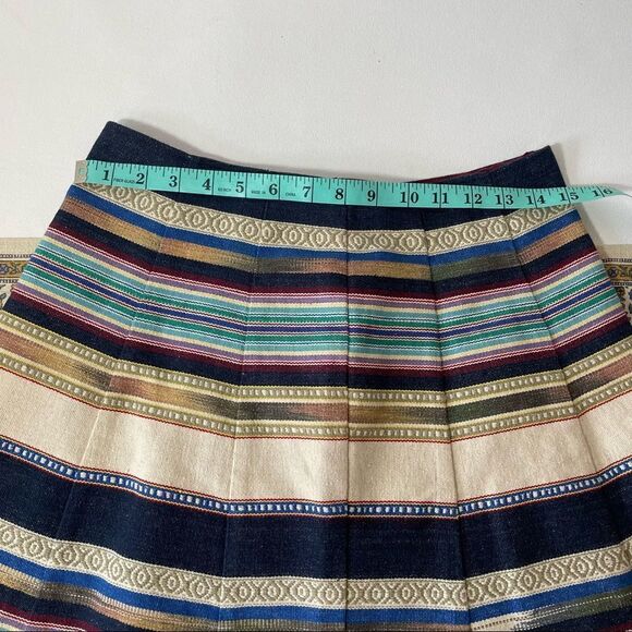 COPY - Chloe Oliver striped skirt Anthropologie - Picture 7 of 10